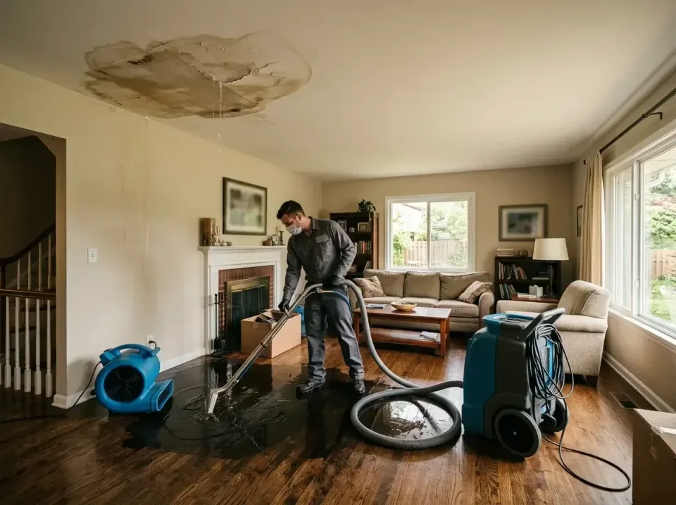 attic-pipe-burst-ceiling-drip-008 — frequently asked questions, Water Damage Restoration & Carpet Care in Parkland, FL